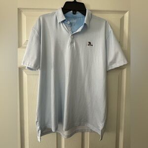 Boys Light Blue Polo Shirt - Roost